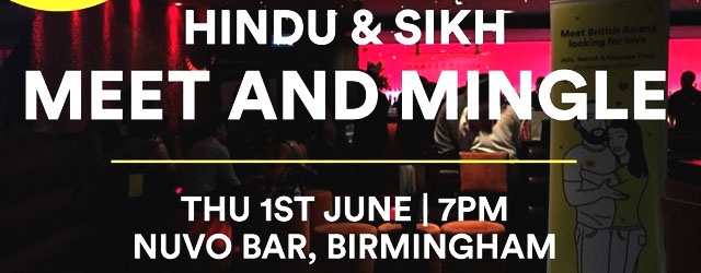 FREE Hindu & Sikh Meet and Mingle Social Evening